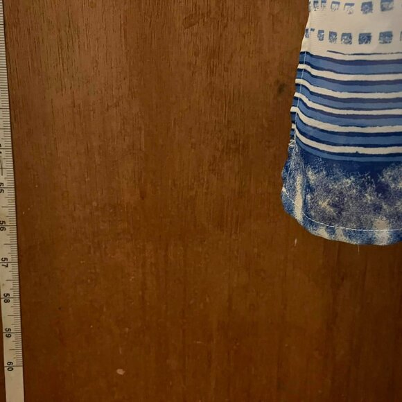 🐻Size XS - Old Navy - Lovely Blue and White Sleeveless Maxi Dress - Picture 5 of 5
